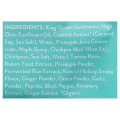 Moku Mushroom Jerky Hawaiian Teriyaki - Case Of 8/2 Oz 2 Moku Mushroom Jerky Hawaiian Teriyaki - Case Of 8/2 Oz - Image 2