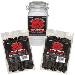 Buffalo Bills Maple Pepper Beef Jerky 2 Bag Starter Kit (2 Bags And 1 Jar) 11 Buffalo Bills Maple Pepper Beef Jerky 2 Bag Starter Kit (2 Bags And 1 Jar) -Lipton Sale Store GUEST 6c219cac f69c 4717 82f0 31a1b01a0399