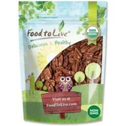 Organic Dry Roasted Pecan Halves - By Food To Live -Lipton Sale Store GUEST 709f9bc6 b290 407a 8d90 c38eaa0dfccb