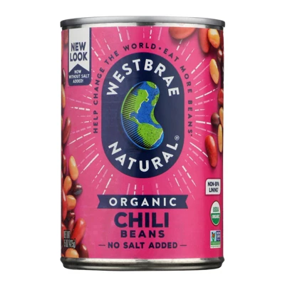 Westbrae Foods Organic Chili Beans - Case Of 12 - 15 Oz 2 Westbrae Foods Organic Chili Beans - Case Of 12 - 15 Oz - Image 2