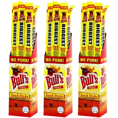 Bull's 0.9oz Original Sticks (No Pork) 24-ct Boxes - 3 Boxes 6 Bull's 0.9oz Original Sticks (No Pork) 24-ct Boxes - 3 Boxes - Image 6