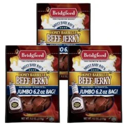 Bridgford Sweet Baby Ray’s Beef Jerky Honey BBQ 6.2 Oz - Ready To Eat High Protein Jerky For Midday Energy Boost Or A Post Workout Snack -Lipton Sale Store GUEST 74ce31be 5275 47c5 b2f2 693c4af2daae