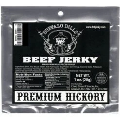 Buffalo Bills 1oz Premium Hickory Smoked Beef Jerky Packs 12-Count (beef Jerky Made From Top Round)