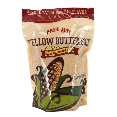 Yellow Butterfly Un-Popped Popcorn | Pack Of 2 | 3 Lb | Non-GMO | Free Day Popcorn 1 Yellow Butterfly Un-Popped Popcorn | Pack Of 2 | 3 Lb | Non-GMO | Free Day Popcorn