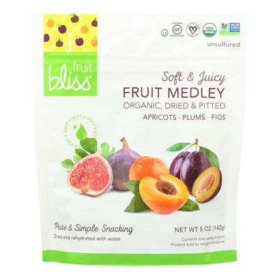 Fruit Bliss - Organic Fruit Medley - Fruit Medley - Case Of 6 - 5 Oz 2 Fruit Bliss - Organic Fruit Medley - Fruit Medley - Case Of 6 - 5 Oz - Image 2