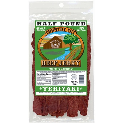 Buffalo Bills 8oz Teriyaki Country Cut Beef Jerky - Three 8oz Packs 1 Buffalo Bills 8oz Teriyaki Country Cut Beef Jerky - Three 8oz Packs