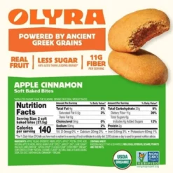 Olyra Snack Bars Apple Cinnamon Fruit And Grain Bites - 5.3oz/4ct -Lipton Sale Store GUEST 7cd9168b 2518 4b75 9b7b 989911ea6795