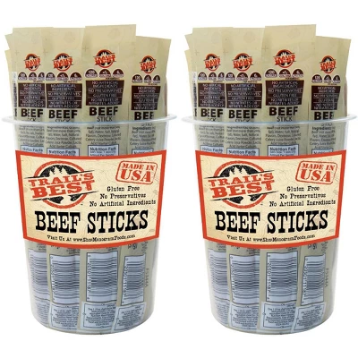 Trail's Best 1.1oz Beef Sticks 16-ct Tubs - 2 Tubs 6 Trail's Best 1.1oz Beef Sticks 16-ct Tubs - 2 Tubs - Image 6