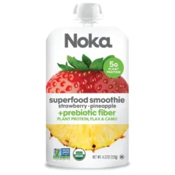 NOKA Superfood Smoothie Fruit Strawberry Pineapple Single Pouch - 4.22oz -Lipton Sale Store GUEST 80eb8b20 8f05 4a0f 9b6d 419c2df9e437