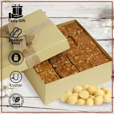 Gourmet Macadamia Brittle Gift Box 1 LB- By Its Delish | Handmade Old-Fashioned Style 4 Gourmet Macadamia Brittle Gift Box 1 LB- By Its Delish | Handmade Old-Fashioned Style - Image 4