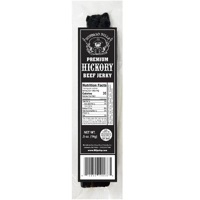 Buffalo Bills 20-ct Premium Hickory Beef Jerky Wrapped Strips (two 20-ct Tubs Of Beef Jerky Strips) 1 Buffalo Bills 20-ct Premium Hickory Beef Jerky Wrapped Strips (two 20-ct Tubs Of Beef Jerky Strips)