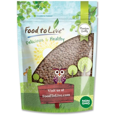 Red Lentils Whole - By Food To Live 9 Red Lentils Whole - By Food To Live - Image 9