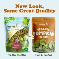 Organic Dry Roasted Pumpkin Seeds With Himalayan Salt - Non-GMO Kernels, Pepitas, Kosher, Vegan, No Shell 15 Organic Dry Roasted Pumpkin Seeds With Himalayan Salt - Non-GMO Kernels, Pepitas, Kosher, Vegan, No Shell -Lipton Sale Store GUEST 8c52ad76 233a 4c9d aa89 54b8c7b027aa