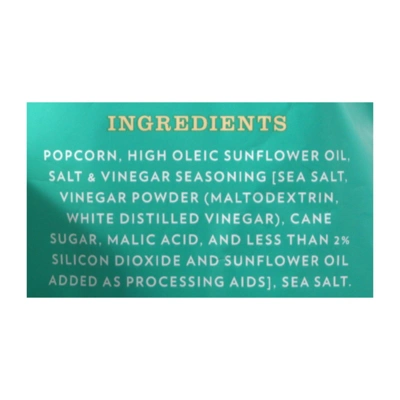 Live Love Pop - Popcorn Salt & Vinegar - Case Of 12 - 4.4 Oz 2 Live Love Pop - Popcorn Salt & Vinegar - Case Of 12 - 4.4 Oz - Image 2