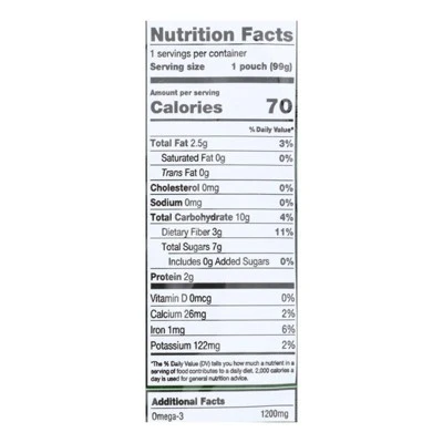 Mamma Chia Vitality Snack Squeeze Green Magic - Case Of 16/3.5 Oz 4 Mamma Chia Vitality Snack Squeeze Green Magic - Case Of 16/3.5 Oz - Image 4