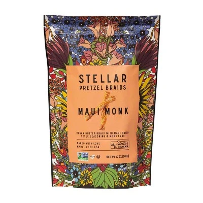 Stellar Snacks Maui Monk Pretzel Braid - 12oz 4 Stellar Snacks Maui Monk Pretzel Braid - 12oz - Image 4