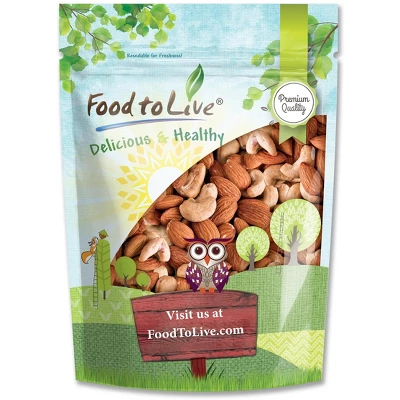 Dry Roasted Almonds And Cashews Mix - By Food To Live 8 Dry Roasted Almonds And Cashews Mix - By Food To Live - Image 8