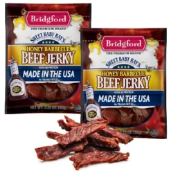 Bridgford Sweet Baby Ray’s Beef Jerky Honey BBQ 3.25 Oz - Ready-to-Eat High Protein Jerky For Midday Energy Boost Or A Post Workout Snack -Lipton Sale Store GUEST 946d7f03 8562 4b21 870b 317ff91b2faa