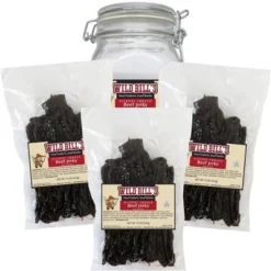 Wild Bill's Original Hickory Smoked Beef Jerky Three-Bag Starter Kit (three 15oz Bags And 1 Jar) -Lipton Sale Store GUEST 98324112 c03e 403e a1d7 a378fd738400