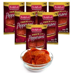 Bridgford Thick Sliced Pepperoni 5 Oz - Thick Pepperoni Slices For Pizza And Sandwiches With Zero Carb Ideal For Your Keto Diets 21 Bridgford Thick Sliced Pepperoni 5 Oz - Thick Pepperoni Slices For Pizza And Sandwiches With Zero Carb Ideal For Your Keto Diets -Lipton Sale Store GUEST 991505fa 1411 4d64 8d4c 407ad6448be8