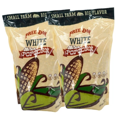 Free Day Popcorn White Butterfly 3 Lb Non-GMO Un-Popped Popcorn - Pack Of 2 8 Free Day Popcorn White Butterfly 3 Lb Non-GMO Un-Popped Popcorn - Pack Of 2 - Image 8