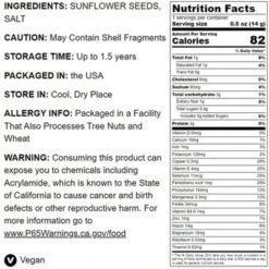 Dry Roasted Sunflower Seed Kernels With Himalayan Salt - By Food To Live 11 Dry Roasted Sunflower Seed Kernels With Himalayan Salt - By Food To Live -Lipton Sale Store GUEST 9b11a307 ec95 4a6a a2d8 fc13b3272b12