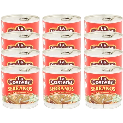 La Costena Serranos - 12 Pack, 12 Oz 2 La Costena Serranos - 12 Pack, 12 Oz - Image 2