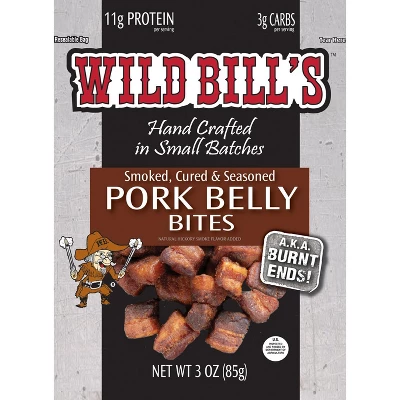 Wild Bill's Pork Belly Bites 3oz Pack 3-ct 4 Wild Bill's Pork Belly Bites 3oz Pack 3-ct - Image 4
