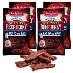 Bridgford Sweet Baby Ray’s Beef Jerky Sweet N Spicy 10 Oz - Ready-to-Eat High Protein Sweetened Spicy Beef Jerky For On-the-Go Snacking -Lipton Sale Store GUEST 9e867683 854b 4b78 b7f5 f4e47e8df2c4