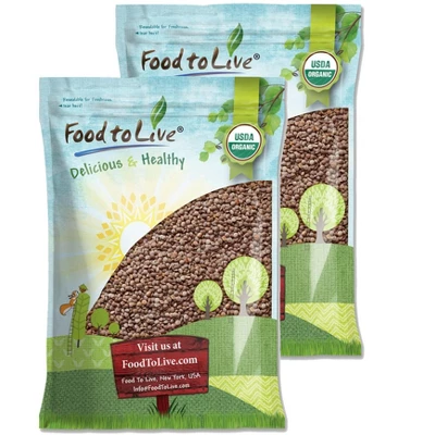 Organic Red Lentils Whole - By Food To Live 7 Organic Red Lentils Whole - By Food To Live - Image 7
