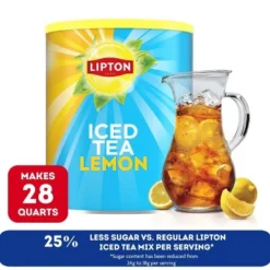 Lipton Reduced Sugar Lemon Iced Tea Mix - 50.2oz 8 Lipton Reduced Sugar Lemon Iced Tea Mix - 50.2oz -Lipton Sale Store GUEST 9fd1b000 628a 4709 b9dd 38979eeb43c2