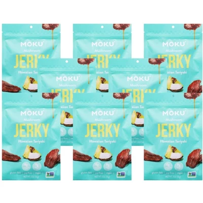 Moku Mushroom Jerky Hawaiian Teriyaki - Case Of 8/2 Oz 4 Moku Mushroom Jerky Hawaiian Teriyaki - Case Of 8/2 Oz - Image 4