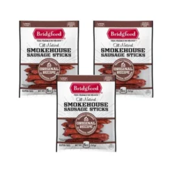 Bridgford Smokehouse Sausage Sticks Original 5 Oz - Gluten Free High Protein Smoked Sausage Sticks For A Variety Of Dietary Preferences -Lipton Sale Store GUEST a14321af 0cd1 4635 86d5 2f93c3f27644