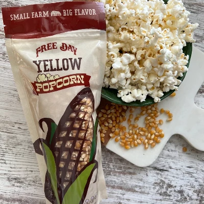 Free Day Popcorn 1 Lb Non-GMO Yellow Butterfly Un-Popped Popcorn - Pack Of 3 4 Free Day Popcorn 1 Lb Non-GMO Yellow Butterfly Un-Popped Popcorn - Pack Of 3 - Image 4