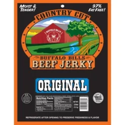 Buffalo Bills 2.6oz Original (aka Mild) Country Cut Beef Jerky - Six 2.6oz Packs
