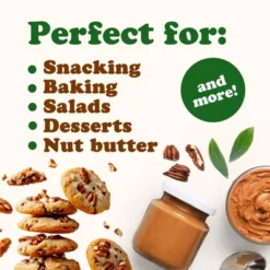 Pecan Pieces, Roasted And Salted - By Food To Live -Lipton Sale Store GUEST a5ff9408 ce4a 47ab b9d2 bcf9c2b4e126