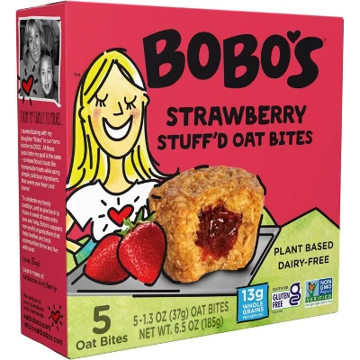 Bobo's Oat Bars Stuff'd Strawberry Bites - 6.5oz 9 Bobo's Oat Bars Stuff'd Strawberry Bites - 6.5oz - Image 9