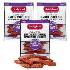 Bridgford Smokehouse Sausage Sticks Teriyaki 5 Oz - Gluten Free High Protein Smoked Sausage Sticks For A Variety Of Dietary Preferences -Lipton Sale Store GUEST a79386b3 6913 422d bbac ef524f14b3cc