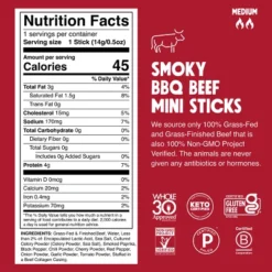 Chomps Snack Sticks Smoky BBQ Beef Meat Sticks - 12oz/24pk 9 Chomps Snack Sticks Smoky BBQ Beef Meat Sticks - 12oz/24pk -Lipton Sale Store GUEST a8bf31fa 4eb1 4469 b4d6 b23cf68038cb