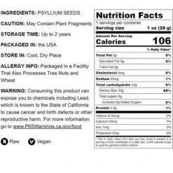 Whole Psyllium Husks - By Food To Live 11 Whole Psyllium Husks - By Food To Live -Lipton Sale Store GUEST acd31e63 92e1 498a a337 d9a2f8649b4d