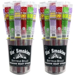 Buffalo Bills 15-ct Assorted Hot Ole Smokies (Beef Sticks) - Two 15-ct Tubs 9 Buffalo Bills 15-ct Assorted Hot Ole Smokies (Beef Sticks) - Two 15-ct Tubs -Lipton Sale Store GUEST ae4438ee c050 4e6c 814c 0614d739d355