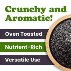 Organic Toasted Black Sesame Seeds – By Food To Live -Lipton Sale Store GUEST b2bde317 c937 44c3 8bf0 6c02947adbd0