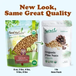 Organic Dry Roasted Pine Nuts - By Food To Live -Lipton Sale Store GUEST b43ef970 92fd 4f1e 9e84 007c02dacfef