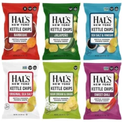 Hal’s New York Best Sellers Chips 2oz Bag 24 Variety Pack Gluten-Free Non-GMO Kettle Cooked Classic Chips Crunchy Snack For Home, Office, Or On-the-Go -Lipton Sale Store GUEST b67c608c 7278 4600 b29e 91c483bd8a1a