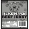 Buffalo Bills 12.5oz Premium Black Pepper Beef Jerky Strips (25 Jerky Strips Per Bag)