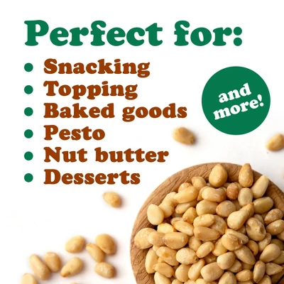 Organic Dry Roasted Pine Nuts With Himalayan Salt - By Food To Live 6 Organic Dry Roasted Pine Nuts With Himalayan Salt - By Food To Live - Image 6