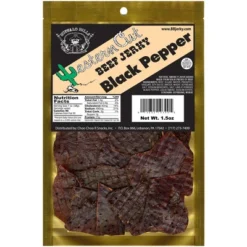 Buffalo Bills 1.5oz Western Cut Black Pepper Beef Jerky - Ten 1.5oz Packs