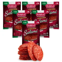 Bridgford Italian Salami 5 Oz - Zero Carb Healthy Italian Salami Sliced Charcuterie Meat For Your Charcuterie Boards Or Antipasto Platters -Lipton Sale Store GUEST c06a7da7 59c1 465e b3d0 193bcc94fc06