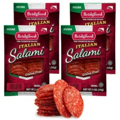 Bridgford Italian Salami 5 Oz - Zero Carb Healthy Italian Salami Sliced Charcuterie Meat For Your Charcuterie Boards Or Antipasto Platters -Lipton Sale Store GUEST c385d553 7b56 42a5 a272 b3dcca62f561