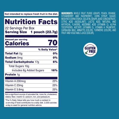 Welch's Fruit Snacks - 17.6oz/22ct 1 Welch's Fruit Snacks - 17.6oz/22ct